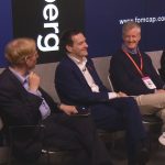 Calum Chace discussing AI with George Osborne previously Chancellor of the Exchequer.