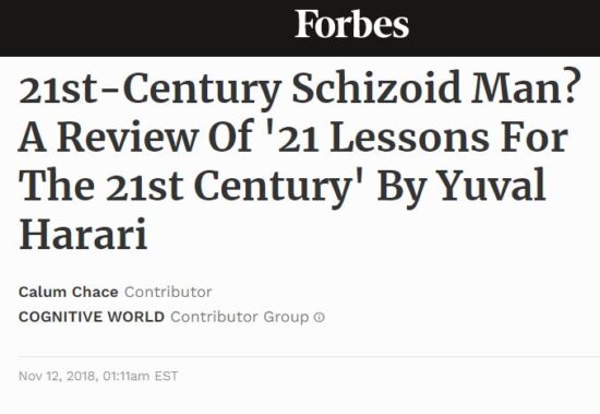 Book review: “21 Lessons for the 21st Century” by Yuval Harari