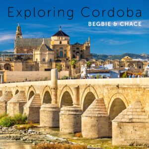 View of the Cordoba mosque across the Roman brudge